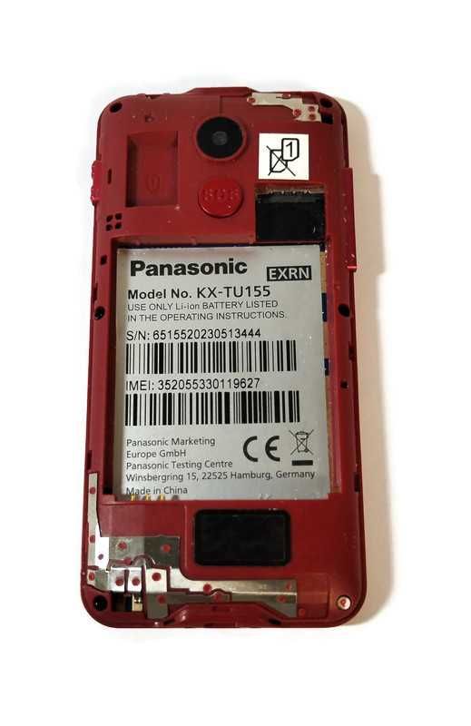 Telefon komórkowy Panasonic KX-TU155