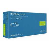Rękawiczki nitrylowe 200szt jednorazowe Nitrylex: S,XL super ce