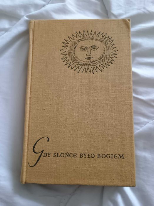 Książka "Gdy słońce było bogiem" - Zenon Kosidowski