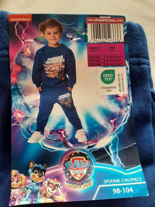 Dres chłopięcy Paw Patrol