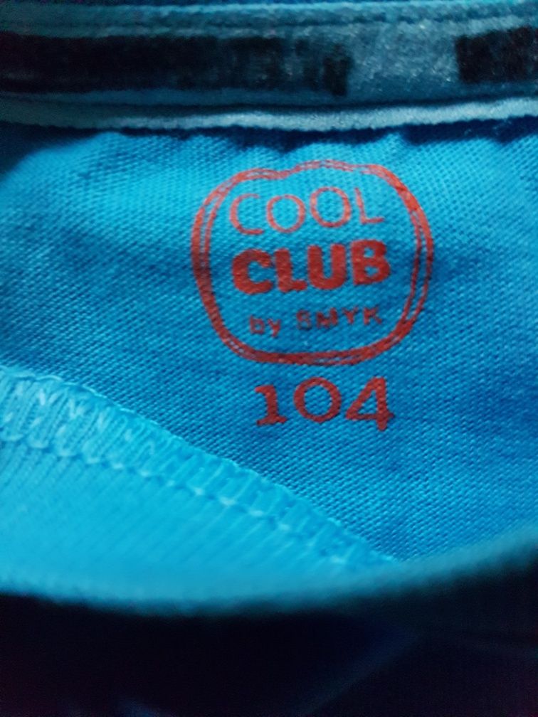 Bluzki chłopięce Cool club rozmiar 104 - 2 szt.