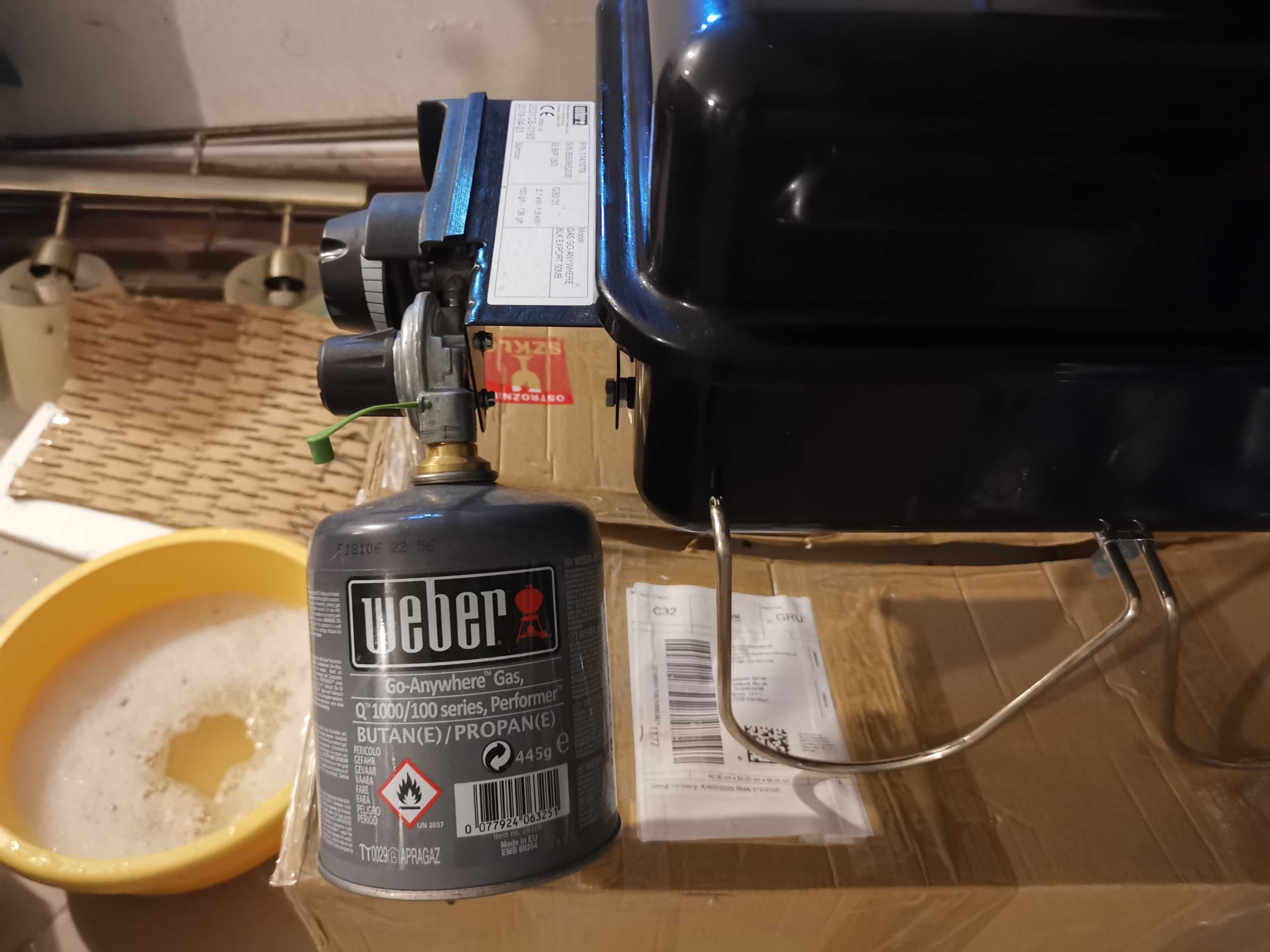 Gril przenośny gazowy marki Weber