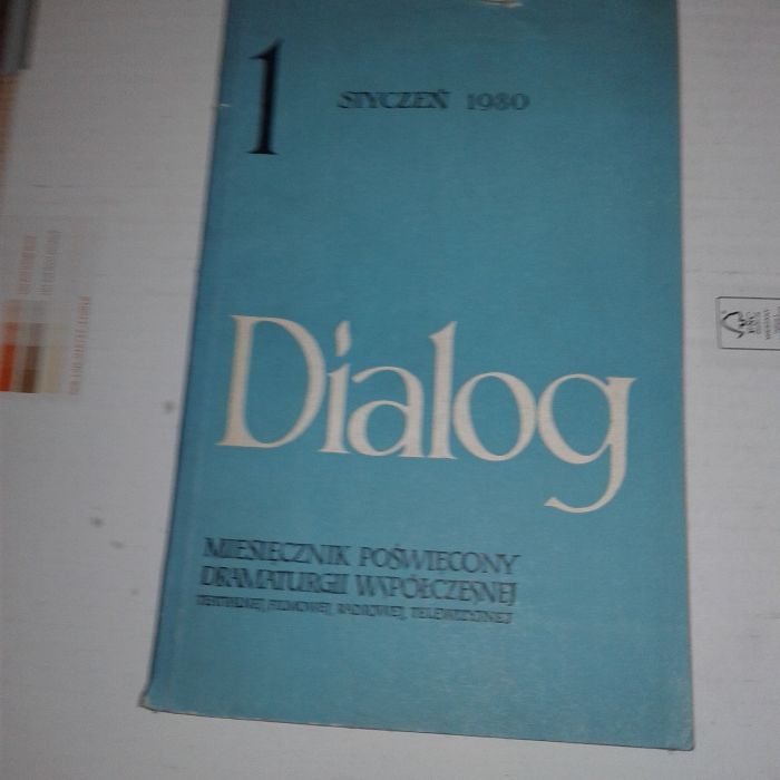 Dialog miesięcznik dramaturgii współczesnej 1980
