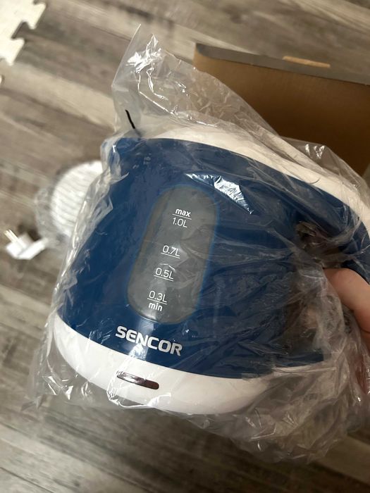 чайник sencor swk 1012bl 1 л