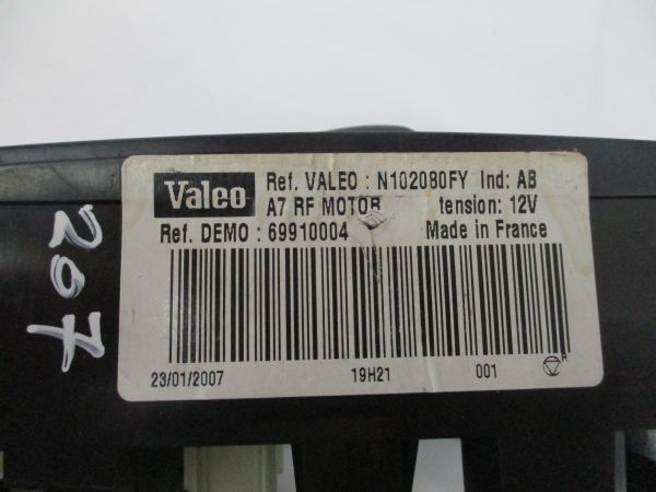 Comando chauffage / sofagem PEUGEOT 207 (WA_, WC_)