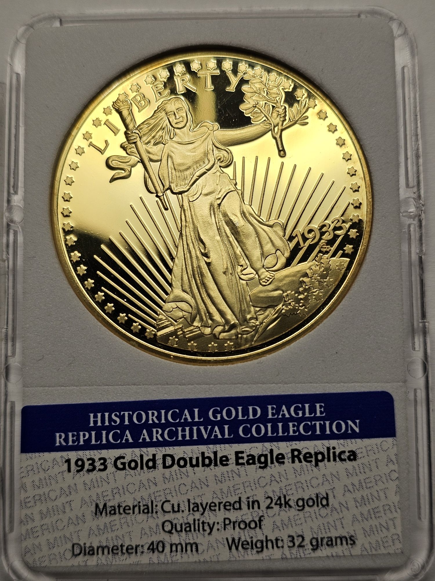 Монета Lyberty 1933 Eagle