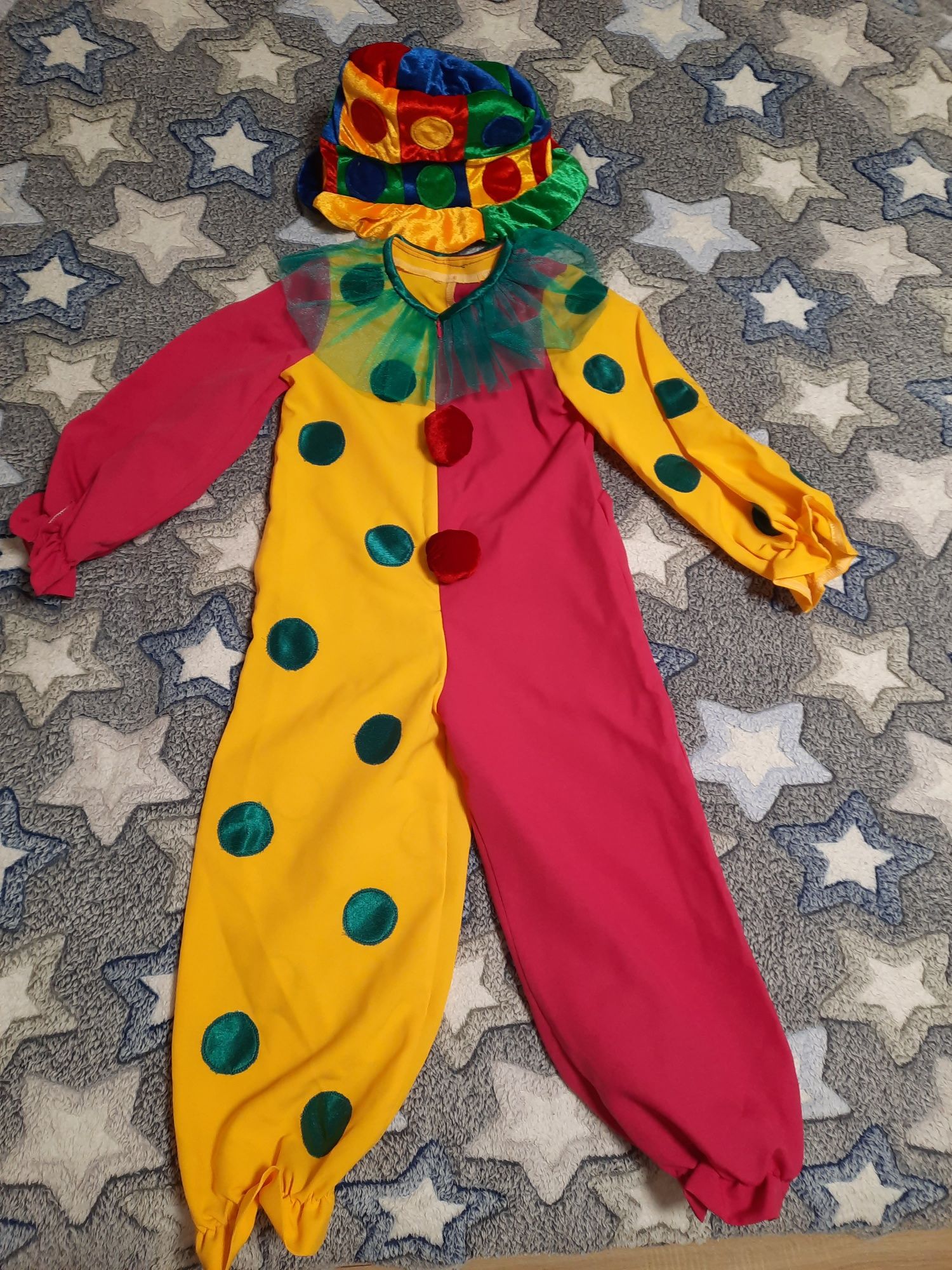 Прокат (оренда) костюм клоуна  жонглера