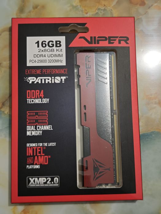 Оперативна пам'ять Patriot  Viper Elite II Red