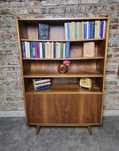 Biblioteczka vintage prl po całkowitej renowacji