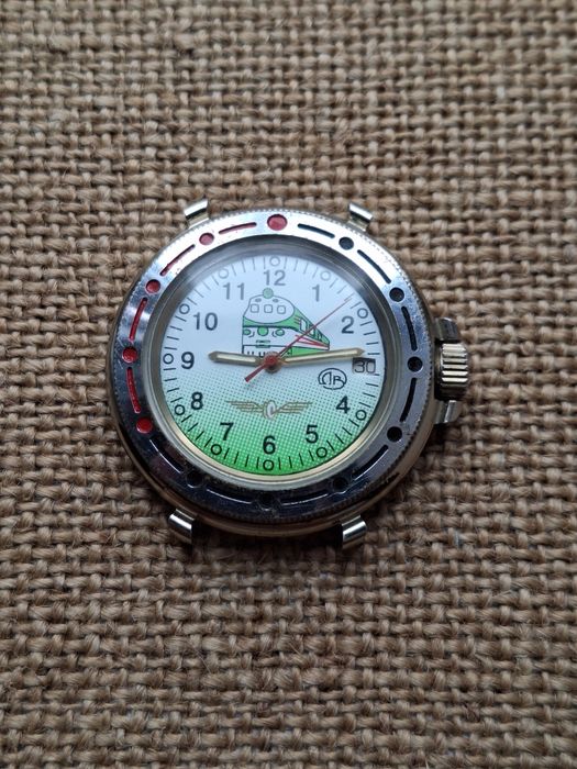Часы Восток Командирские Железная Дорога
