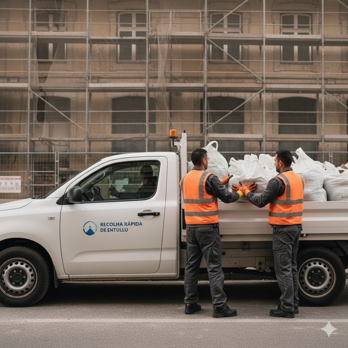 Recolha de Entulho, Monos e Lixo de Obras - Orçamento Grátis