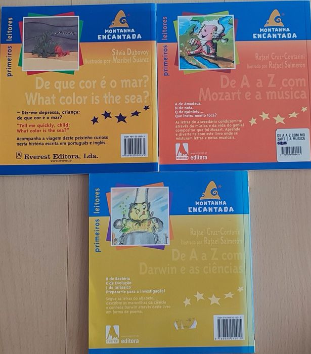 3 Livros da coleção Montanha Encantada - recomendados pelo PNL