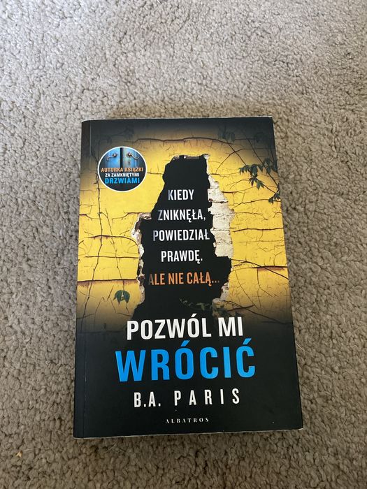 Pozwól mi wrócić książka