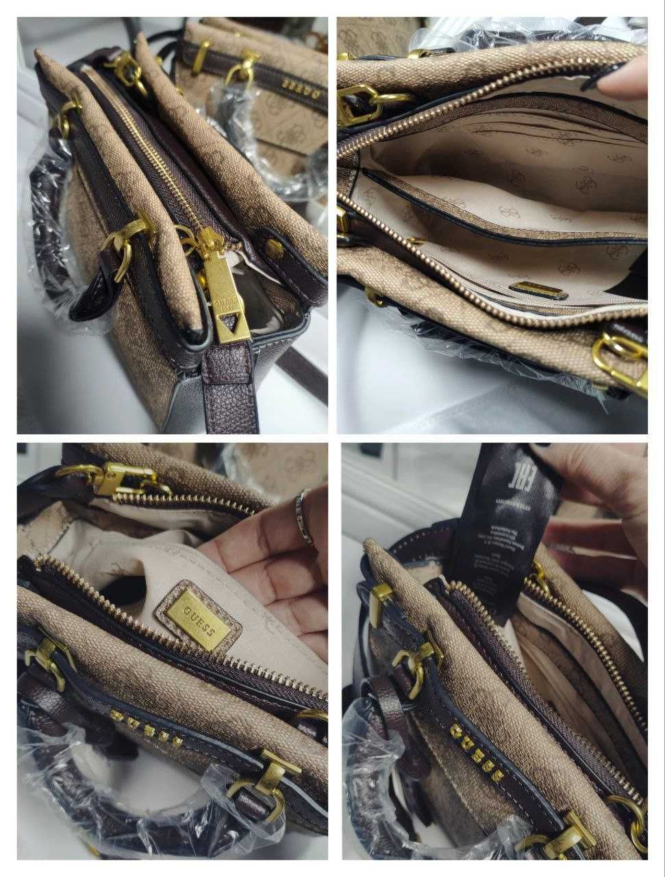Сумка Guess Sestri. Монограмна сумка гесс