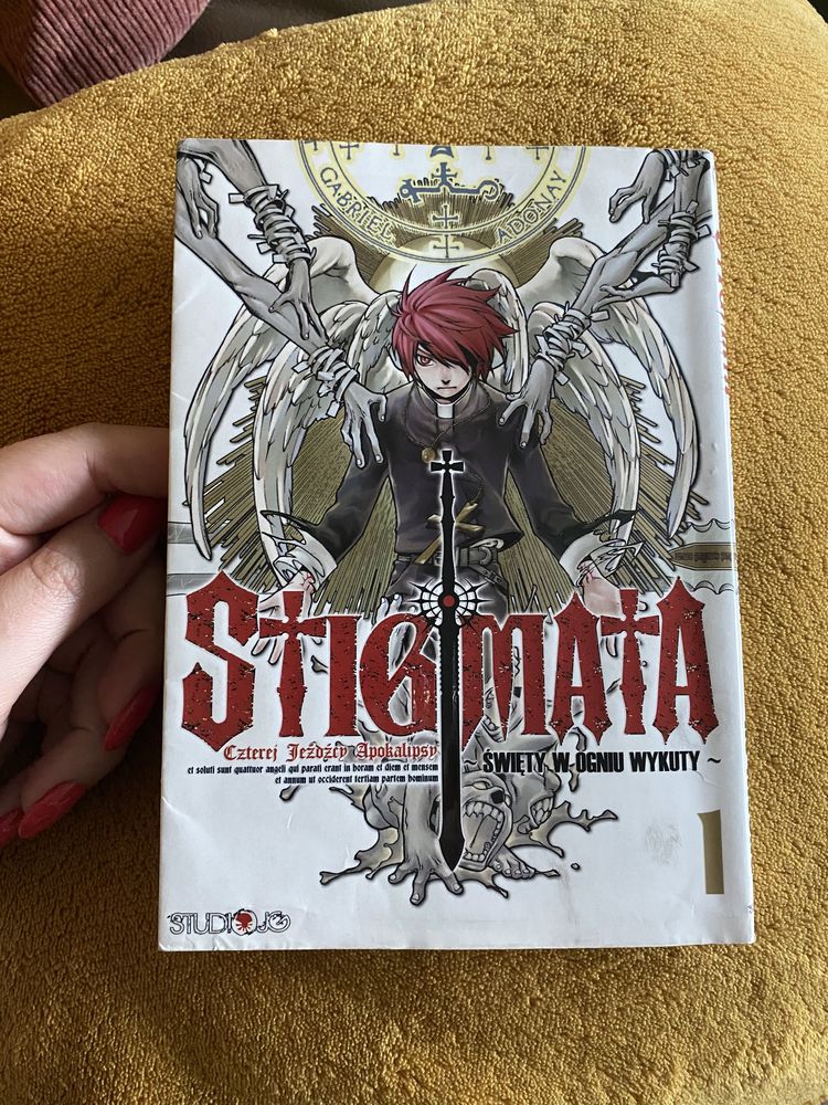 Stigmata święty w ogniu wykuty tom 1 manga
