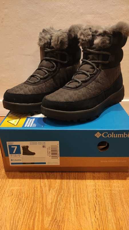 Columbia Slopeside Peak Luxe - damskie buty zimowe / śniegowce r. 38