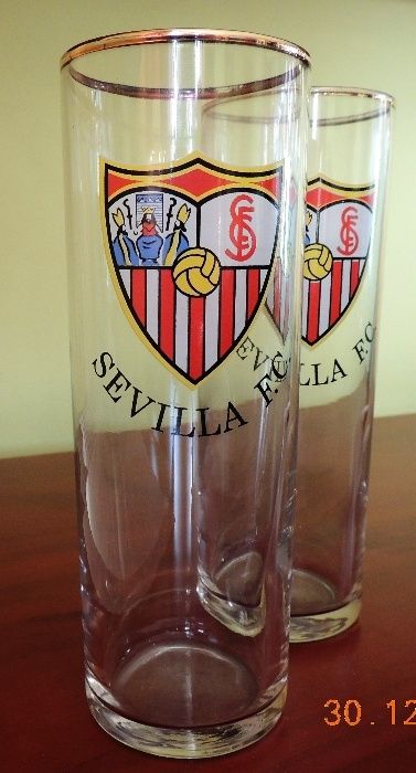 FC Sevilla Sewilla szklanka 2 szt.