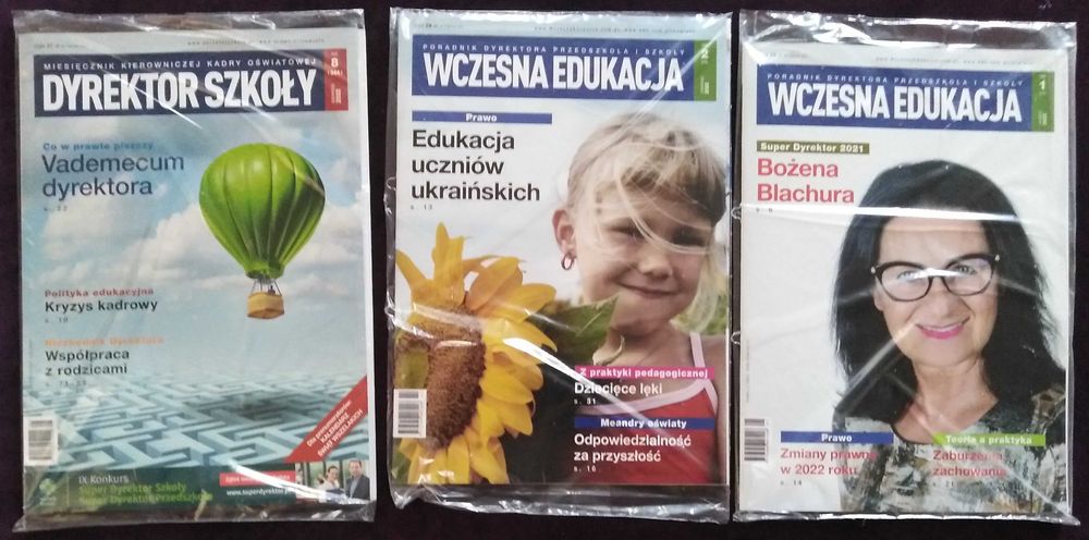 Dyrektor szkoły nr 8, Wczesna edukacja nr 1, 2 prawo, dzieci z Ukrainy