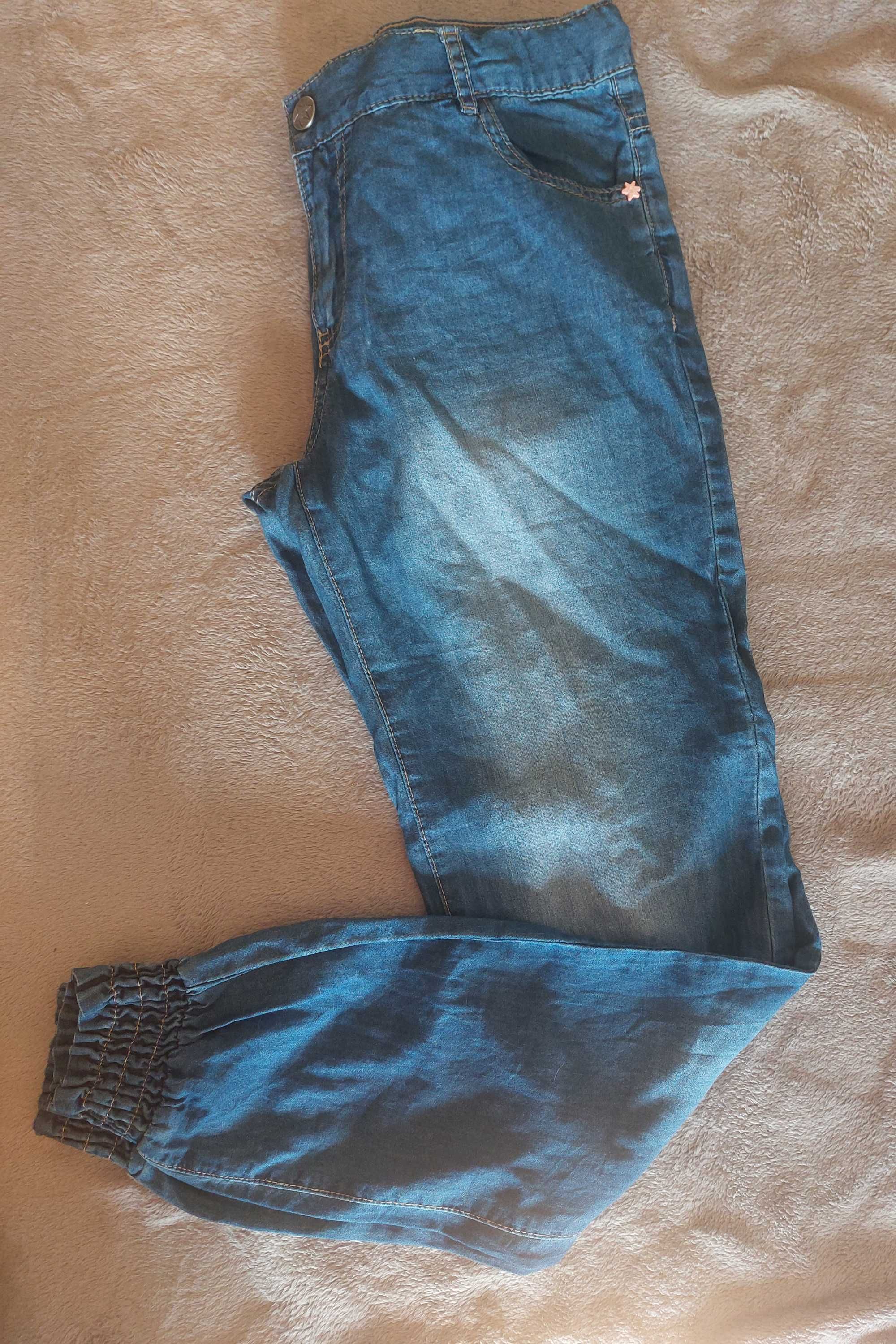 Joggery jeans, denim 5-10-15, rozmiar 164