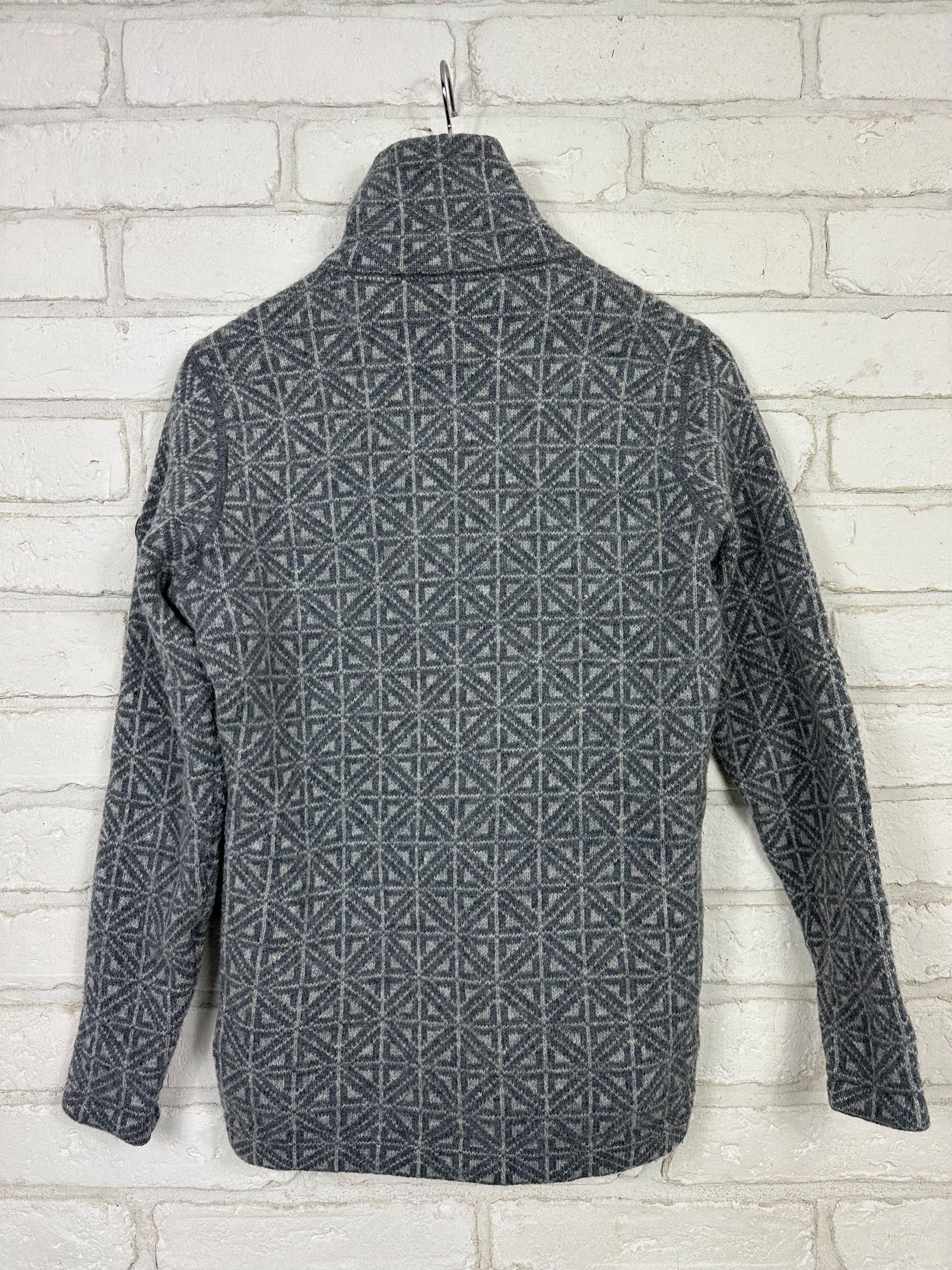 Sweter wełniany Fjällräven Övik Frost Cardigan W