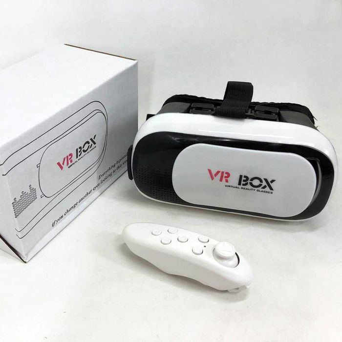 Окуляри віртуальної реальності з пультом VR BOX G2 для смартфонів