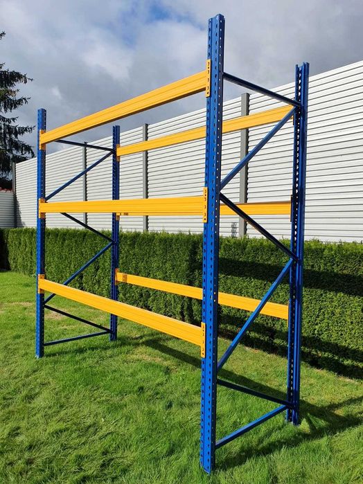 Regały paletowe magazynowe Jungheinrich MPB, Regał magazynowy paletowy