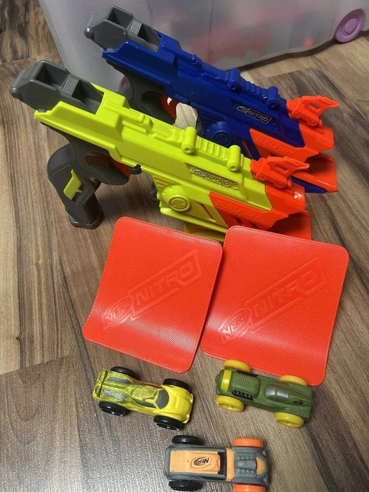 pistolety nerf zestaw
