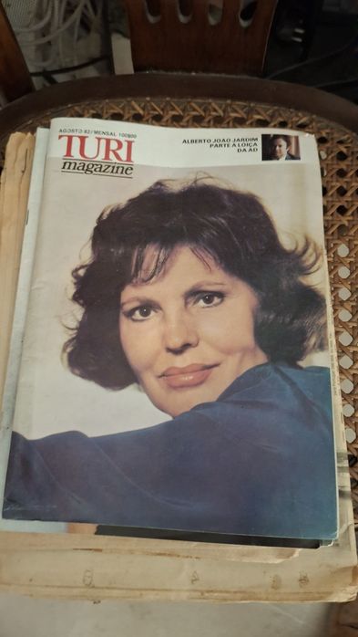 Amália Rodrigues revista 1982 Turi