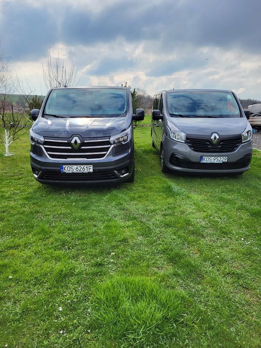 Wypożyczalnia busów busa 9 osobowego Renault Trafic Wynajem Oświecim