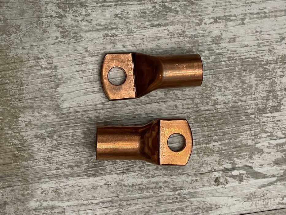 Końcówka kablowa oczkowa miedziana Cu 185mm2 2 sztuki