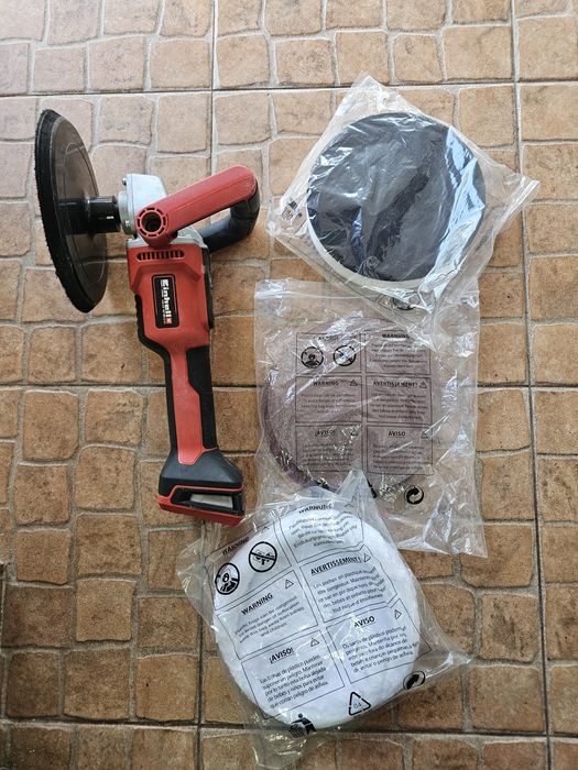 Polidora e lixadora Einhelll a bateria