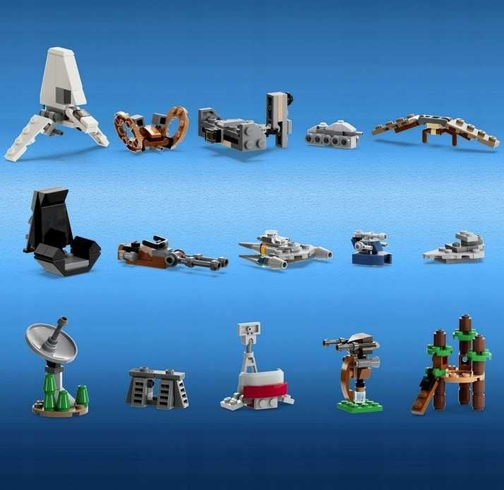 LEGO Star Wars 75366 Kalendarz Adwentowy 2023 Gwiezdne Wojny prezent