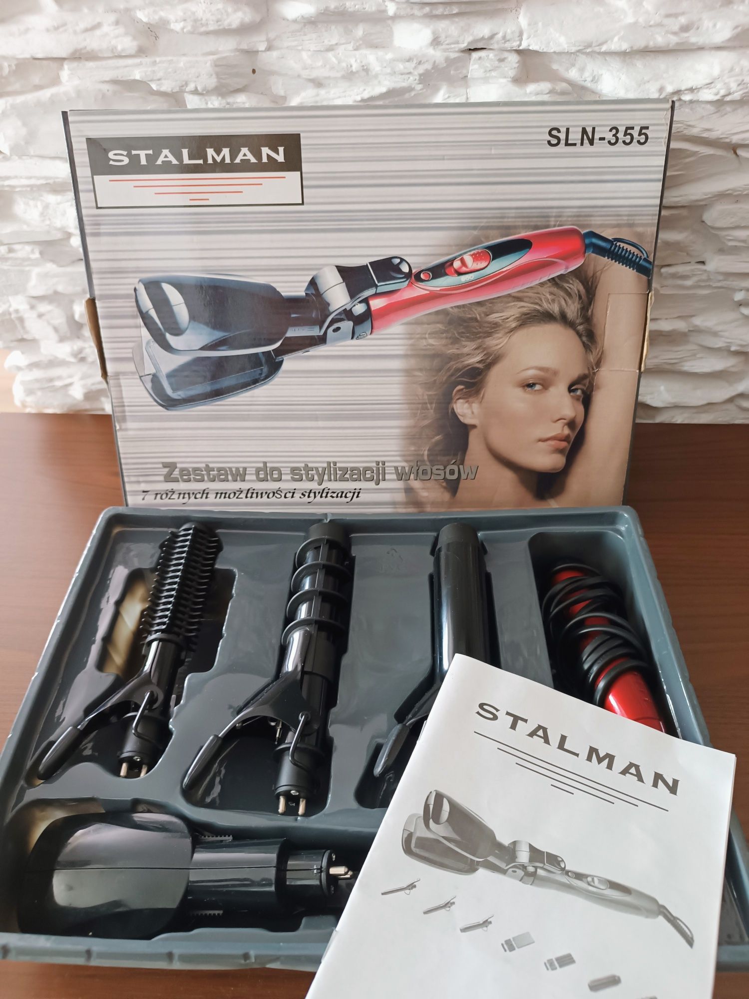Zestaw do stylizacji włosów 7 opcji, STALMAN, SLN-355