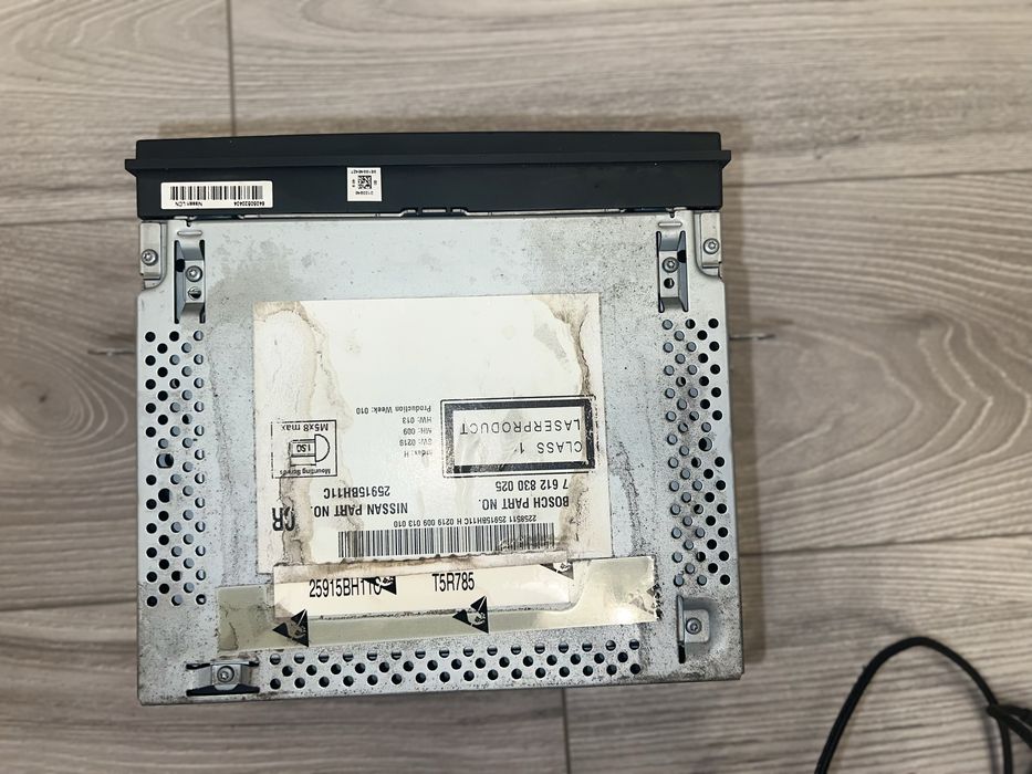 Оригінальна магнітола Nissan Qashqai, штатна навігація Ніссан Кашкай