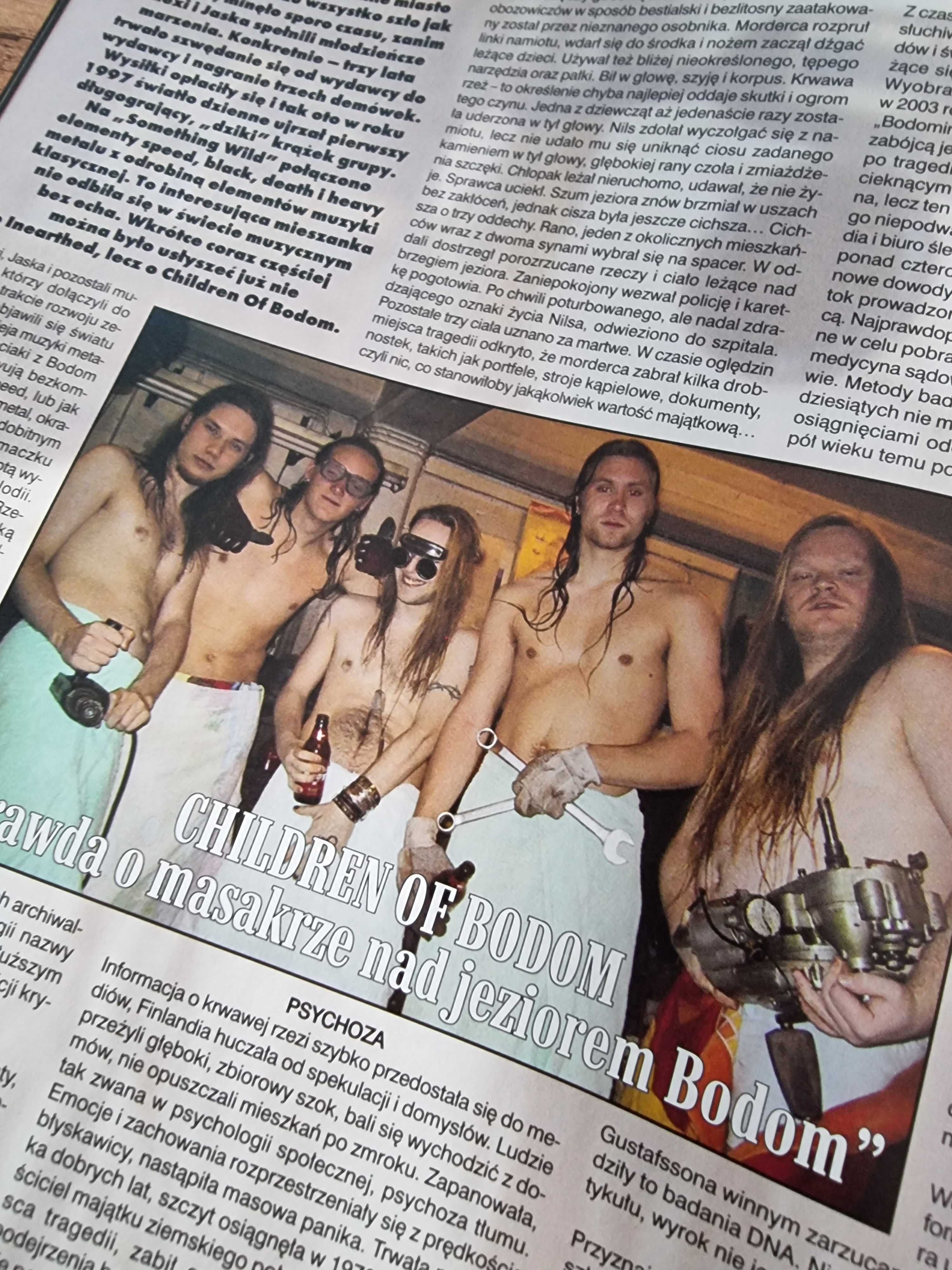 UNIKAT! Metal Hammer 12/2004 - Slayer, Plakaty: Megadeth i Lacuna Coil