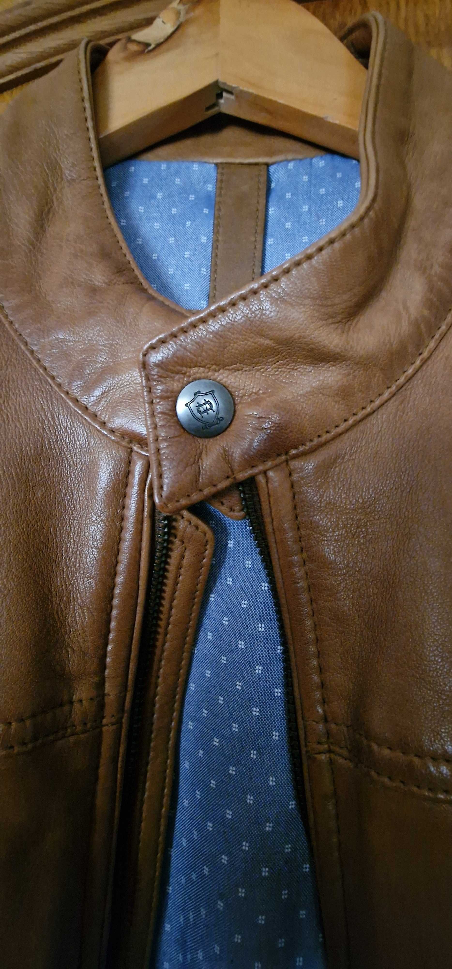 Blusão pele Massimo  Dutti