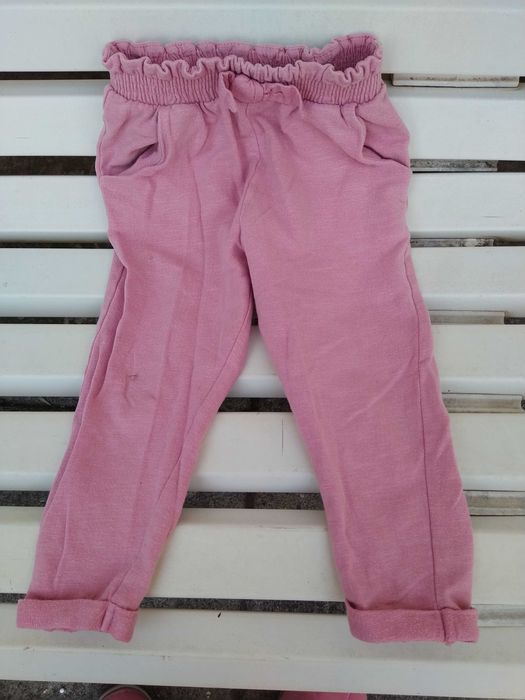 Calças de menina cor de rosa - ZARA - 18 - 24 meses - 92 cm