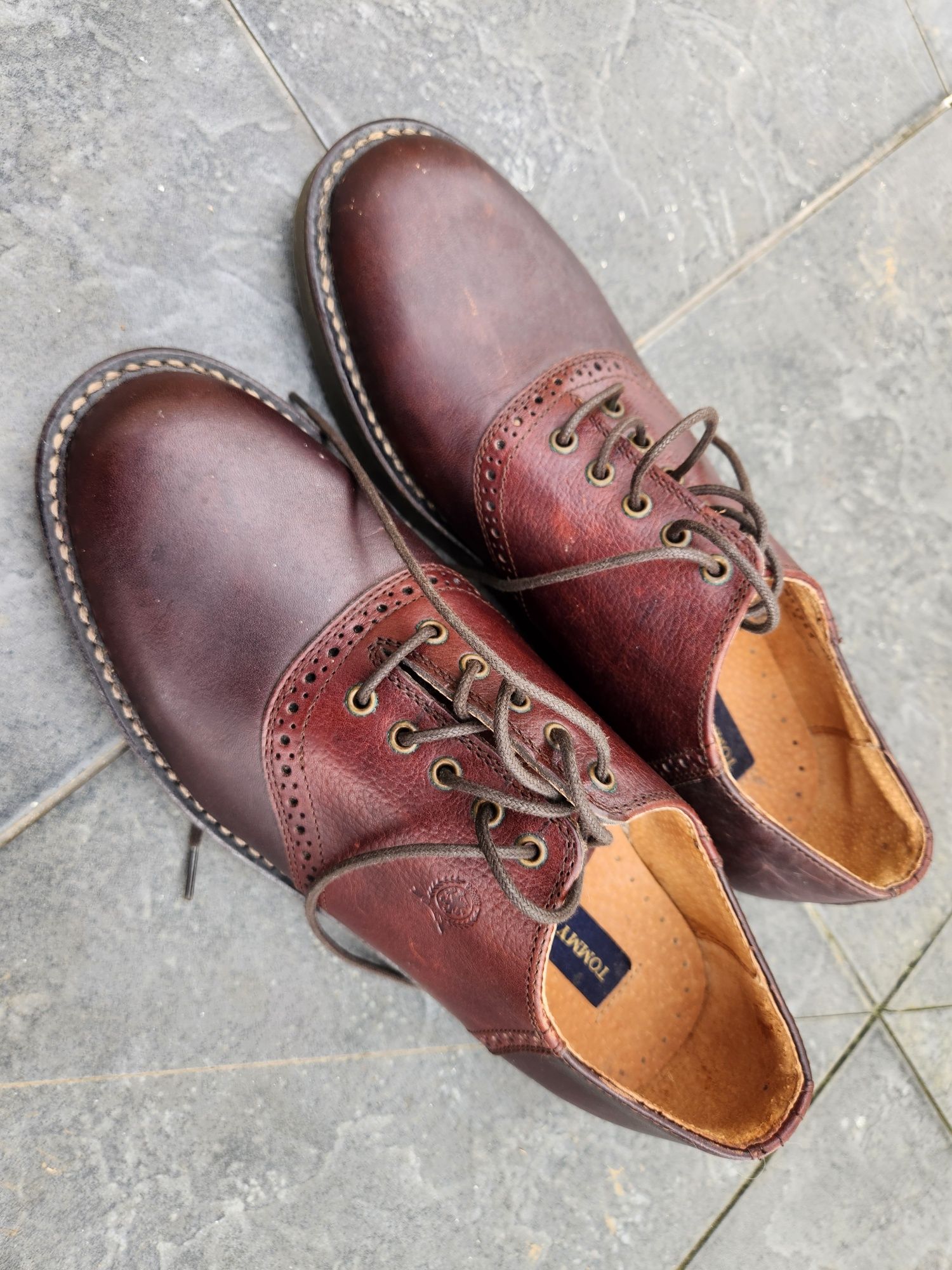 Sapatos pele Tommy Hilfiger