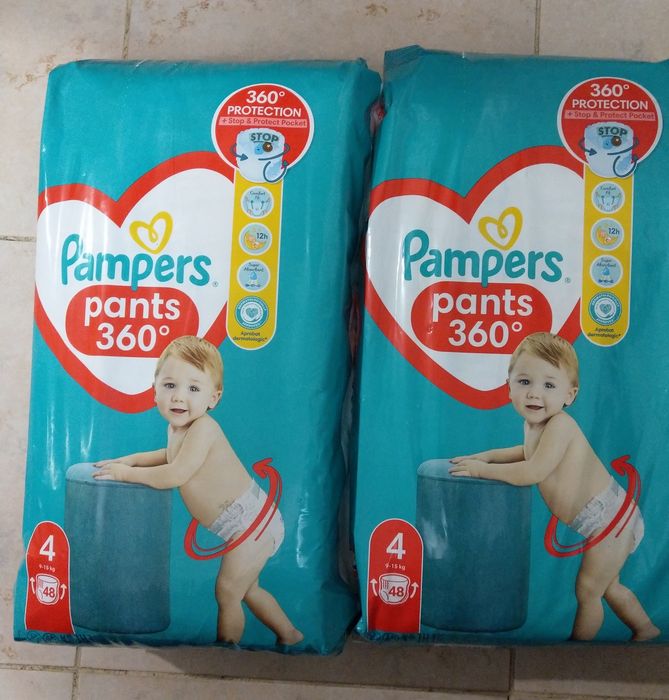 Pampers pants 4 підгузки трусіки