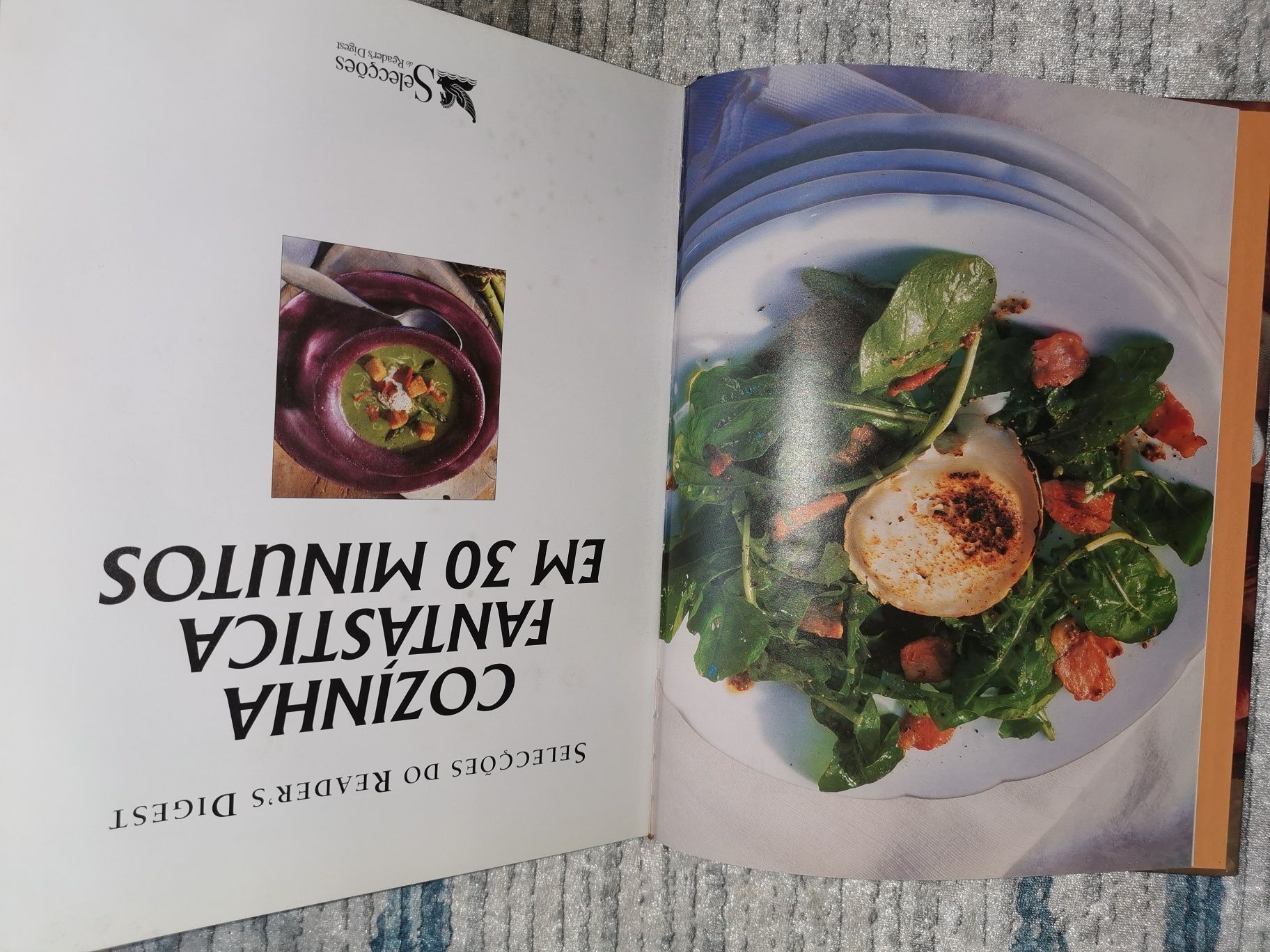 Livro cozinha seleções do readers digest cozinha fantástica em 30 minu