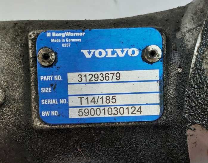 Turbina Biturbo + Kolektor VOLVO V40 II 2,0D 190KM GWARANCJA