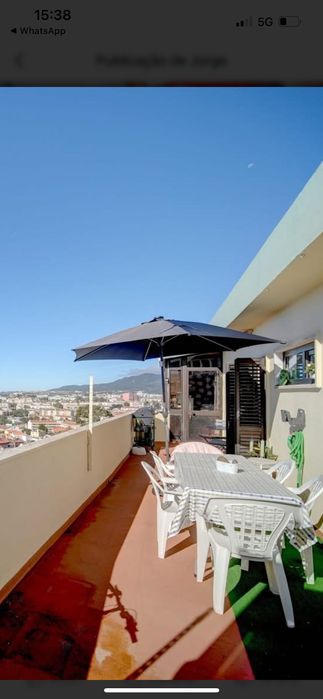 Chapéu de Sol com leds muito bonito