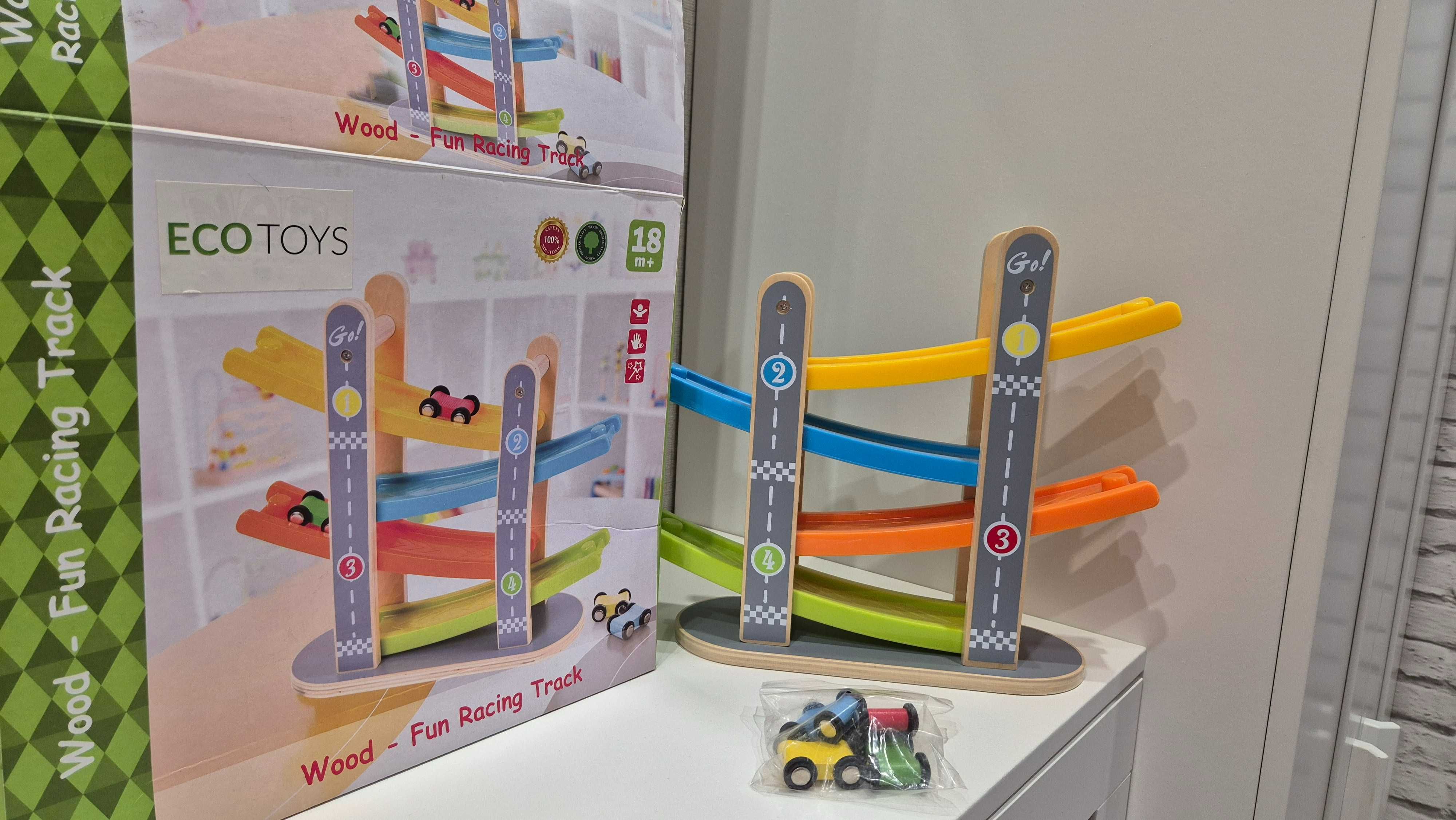 Іграшка Eco Toys (трек, машинки) в коробці в стані нової