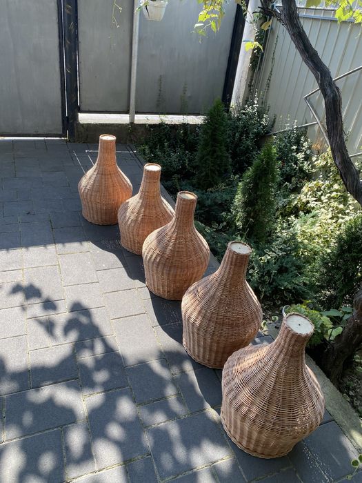 Торшер лампа люстра плафон з лози пбажур світильник в наявності лампа