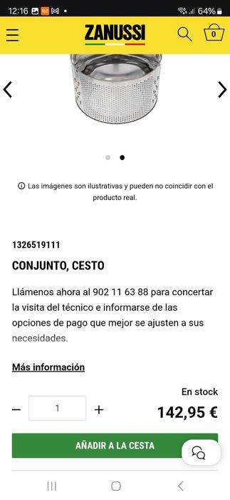 Vendo todas estas partes de lavadora zanussi