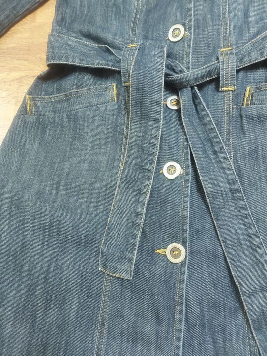 Płaszcz jeansowy