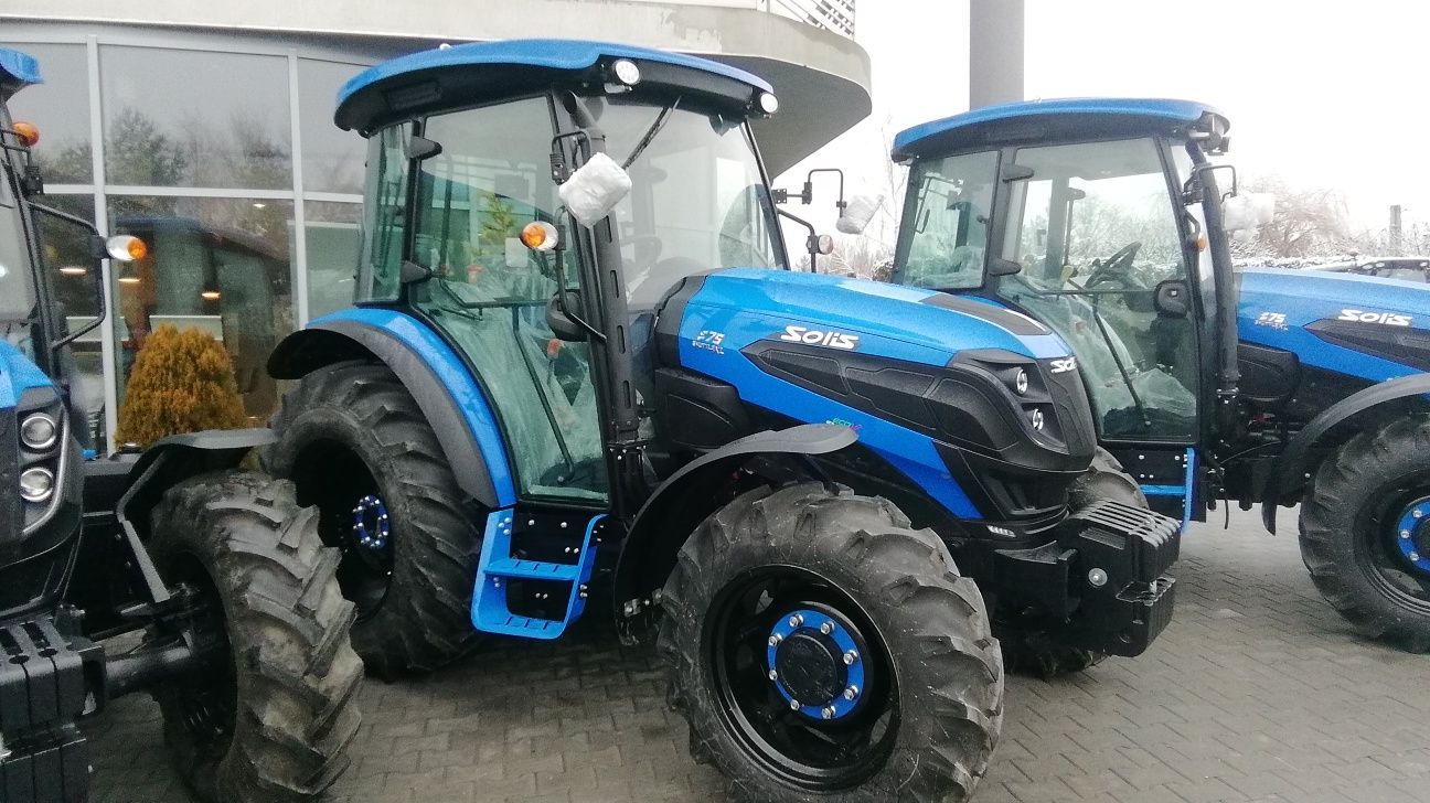 Ciągnik rolniczy SOLIS S75 4WD, 76 kM, klima, pneumatyka