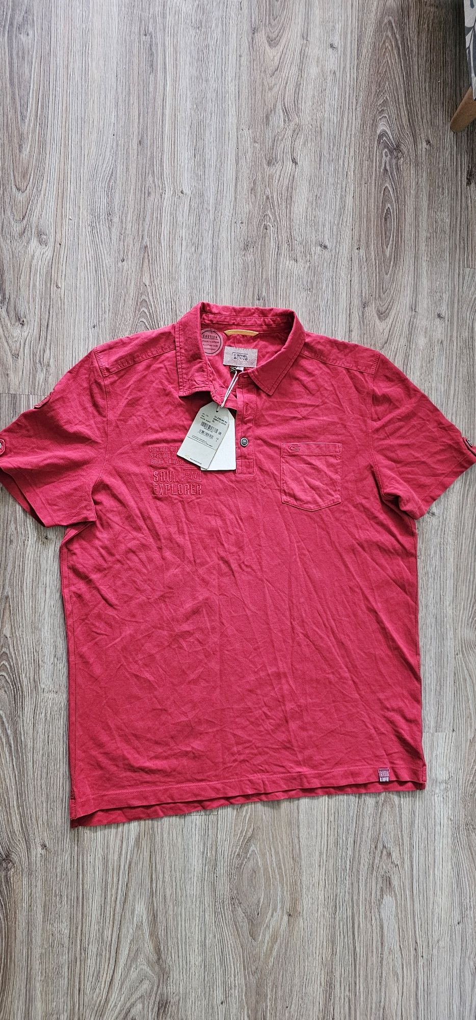 Nowa Camel Active koszulka polo męska rozmiar XL wymiary na zdjęciach