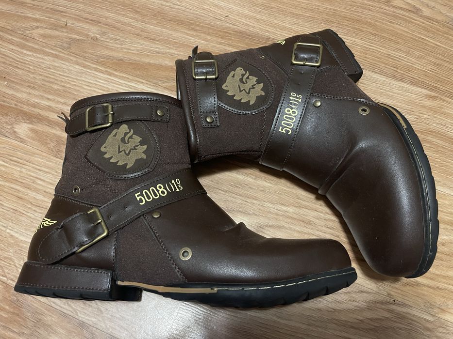 Чоботи для мотоцикла, мотоциклетні черевики, вінтажні ковбойські