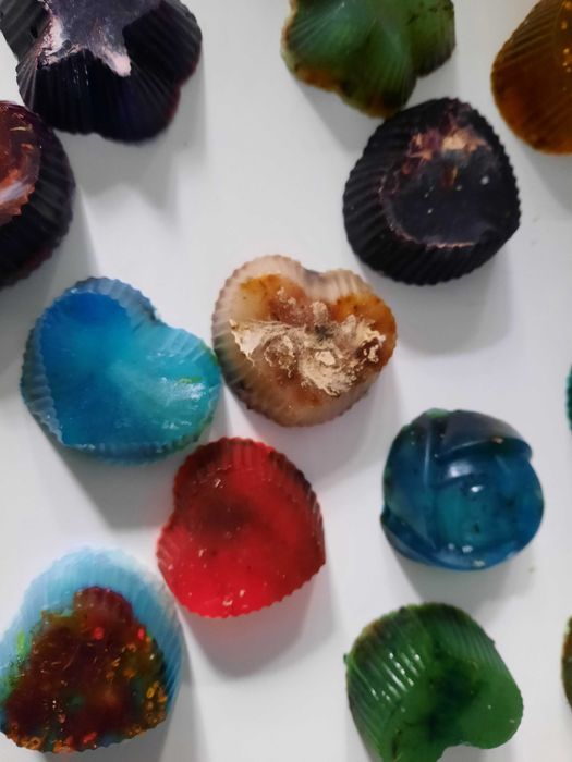 mydełka z esencjami kwiatów